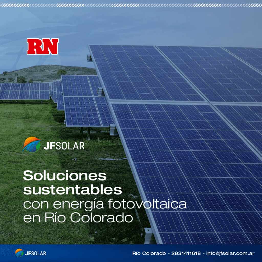 Entrevista JF Solar Diario Rio Negro
